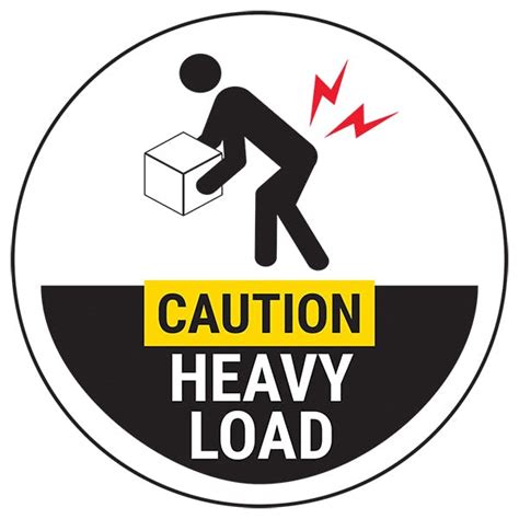 heavy load sign